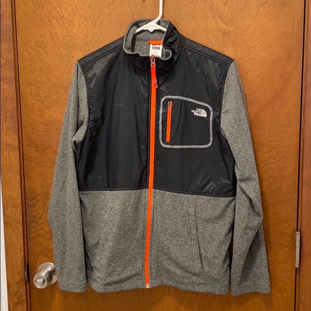 The north face boys fleece jacket size xl new